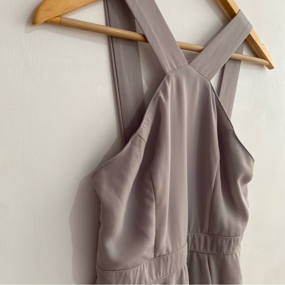 Lulu’s S Forevermore Grey Skater Dress - Picture 6 of 12